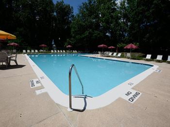 Large private pool 